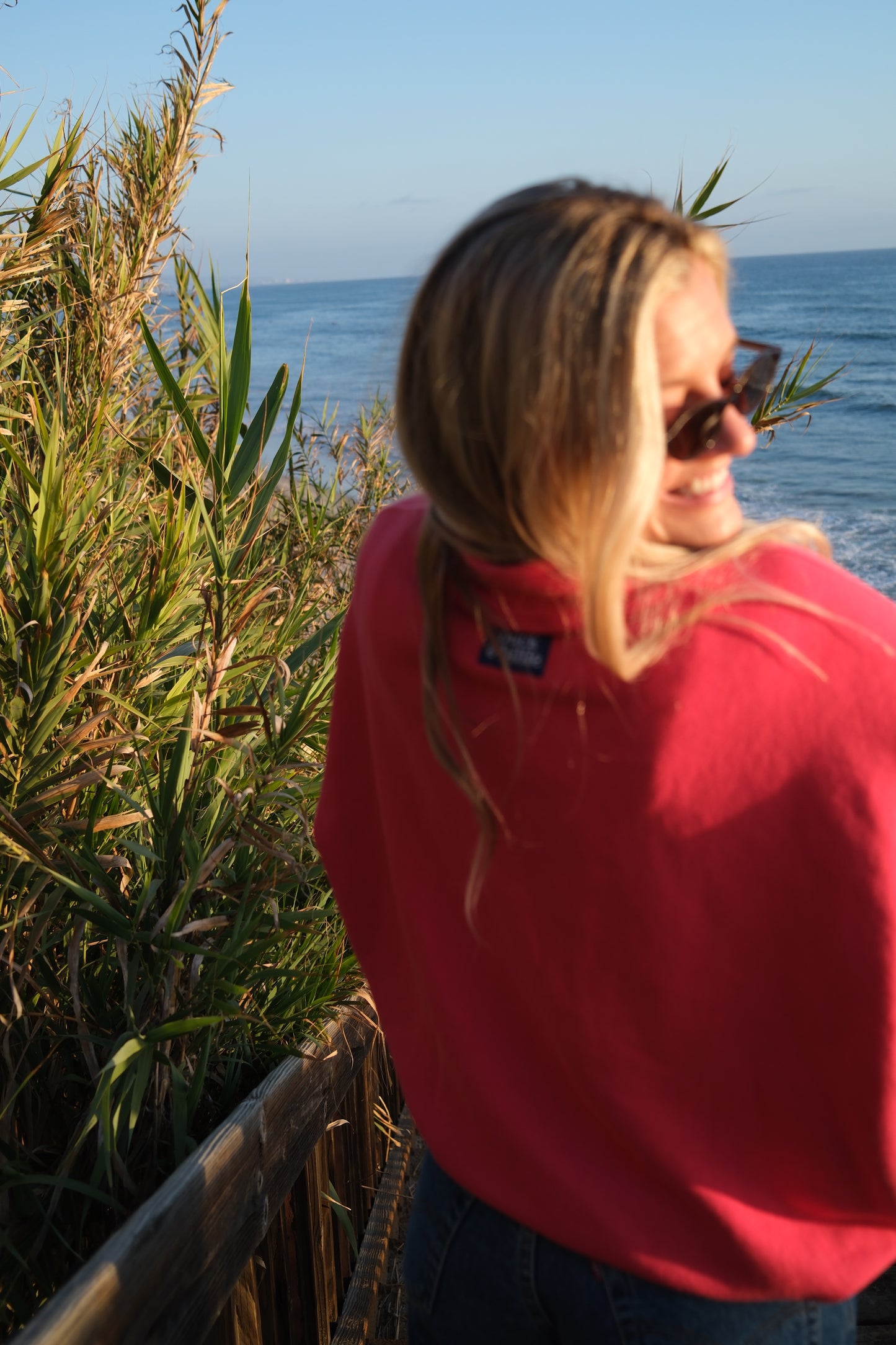 The 90's 1/4 Zip - Guava